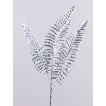 Deko Boston Farn Zweig NAKHON, silber, 70cm Deko Boston Farn Zweig NAKHON, silber, 70cm