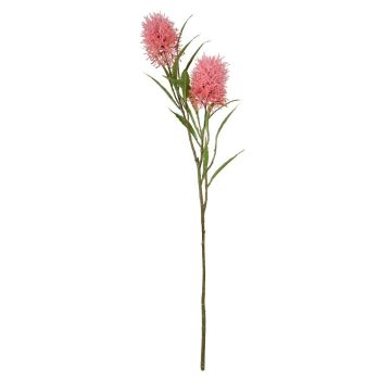Künstlicher Zweig Zylinderputzer UVELINA mit Blüten, rosa, 75cm Künstlicher Zweig Zylinderputzer UVELINA mit Blüten, rosa, 75cm