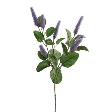 Künstlicher Zweig Duftnessel ALEIHNA, blau, 70cm