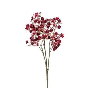 Künstliches Schleierkraut LITAGO, burgunderrot, 70cm