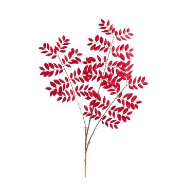 Kunst Zweig Eberesche ILIAMA, rot-gold, 105cm