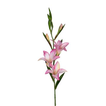 Textilblume Gladiole ERIMMA, rosa, 70cm