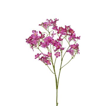 Deko Zweig Storchschnabel LOINAFA, magenta, 70cm