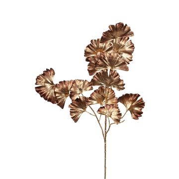 Deko Zweig Ginkgo DILINA, gold metallic-braun, 90cm
