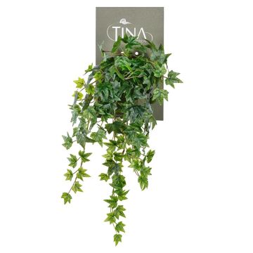 Kunstpflanze Efeu ILVENIA, buschig, hängend, Steckstab, grün, 40cm