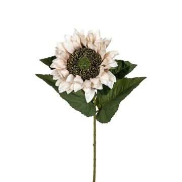 Textilblume Sonnenblume ASELINA, beige, 60cm