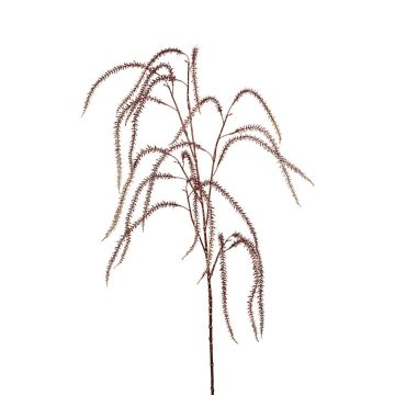 Kunstzweig Amaranth ISARIELA mit Blüten, bugunderrot-gold, 100cm