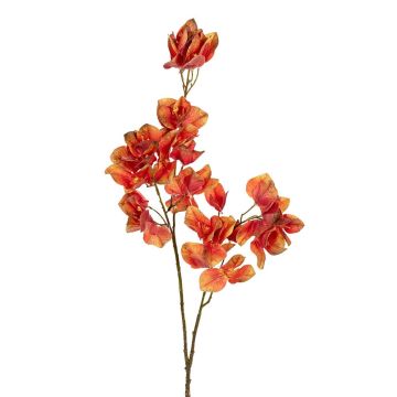Künstlicher Zweig Bougainvillea OVELYA, orange, 75cm