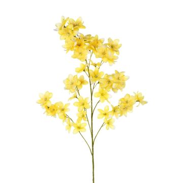 Dekozweig Frangipani SHALMA, gelb, 90cm