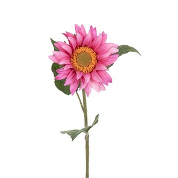 Kunst Sonnenblume BELYRA, rosa, 80cm