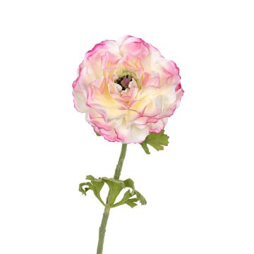 Kunst Ranunkel KAROMINA, rosa-creme, 50cm Kunst Ranunkel KAROMINA, rosa-creme, 50cm