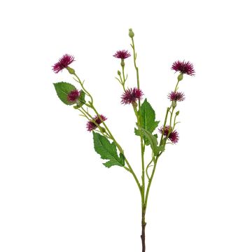 Kunst Zweig Kornblume HAVERIA, dunkelrot, 55cm Kunst Zweig Kornblume HAVERIA, dunkelrot, 55cm