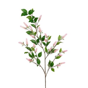 Deko Zweig Itea virginica LIRAVIA mit Blüten, rosa, 120cm
