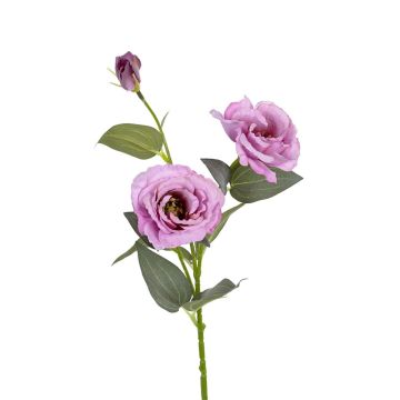 Kunst Zweig Lisianthus UPIONA, lila, 70cm