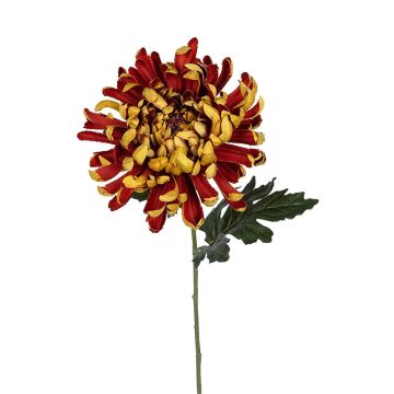 Große Kunstblume Chrysantheme HAVELINA, senfgelb, 70cm Große Kunstblume Chrysantheme HAVELINA, senfgelb, 70cm