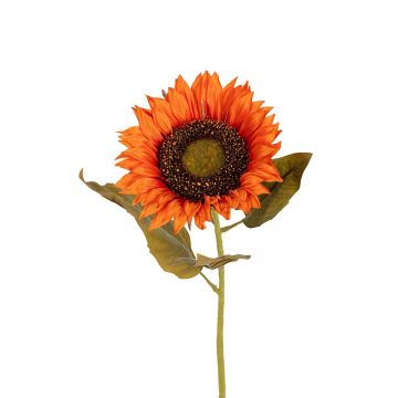Kunst Sonnenblume BELLORA, orange, 75cm
