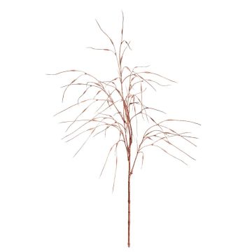 Kunst Zweig Federgras AURELY mit Rispen, altrosa, 75cm