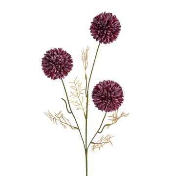 Kunstzweig Allium ANNELIA, violett, 65cm Kunstzweig Allium ANNELIA, violett, 65cm