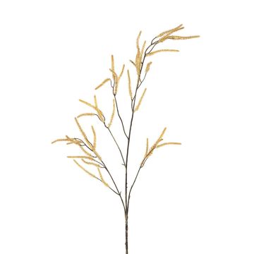 Kunstzweig Amaranth YAMILEA mit Blüten, creme, 105cm