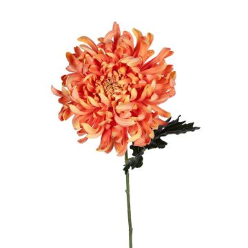Große Kunstblume Chrysantheme HAVELINA, lachs, 70cm