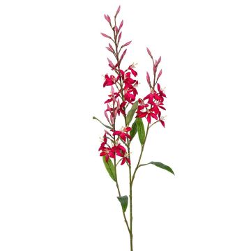 Dekozweig Prachtkerze LAYELLA, pink, 95cm