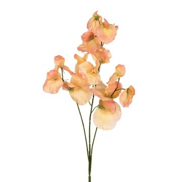 Kunst Zweig Lathyrus latifolius SIREVIA, lachs, 70cm Kunst Zweig Lathyrus latifolius SIREVIA, lachs, 70cm