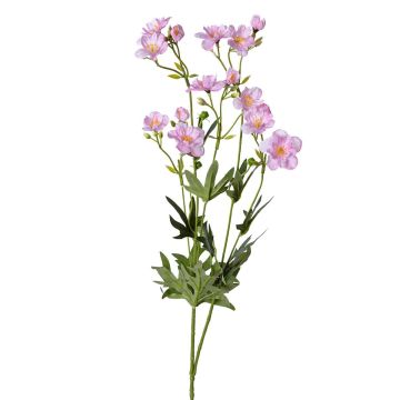 Kunstzweig Gauchheil GIREVIA, rosa, 75cm