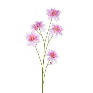 Künstlicher Zweig Clematis ARALINA, rosa, 105cm