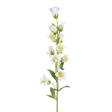 Kunstblume Glockenblume TALERINA, weiß, 75cm
