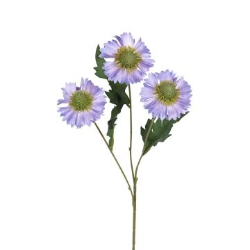 Kunst Zweig Scabiosa caucasica SIRENIE, lila, 70cm Kunst Zweig Scabiosa caucasica SIRENIE, lila, 70cm