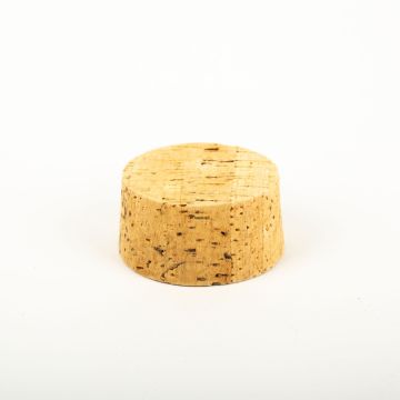 Korkdeckel ALMEDA aus Naturkork, hell, 3cm, Ø5,5/6cm