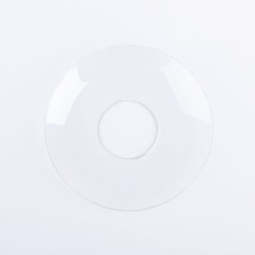 Tropff&auml;nger Glas TURIBIO f&uuml;r Stabkerzen bis &Oslash;2,4cm, klar, &Oslash;6,8cm