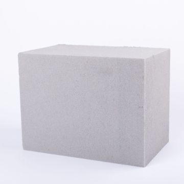 ®mosy Steckschaum Block IZIAR für Kunstblumen, grau, 18,5x32x23cm