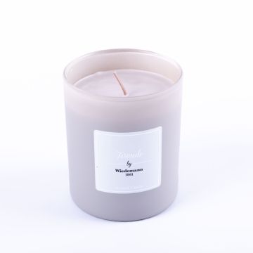 Duft Wachskerze MIREYA im Glas, Fireside, grau, 9,3cm, Ø7,9cm, 35h Duft Wachskerze MIREYA im Glas, Fireside, grau, 9,3cm, Ø7,9cm, 35h