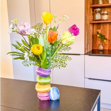 Sweet Spring Tower Tulpenstrauß - Kundenwunsch von Birgitt