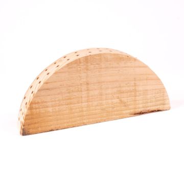 Holzständer MIKKEL für Trockenblumen, 40 Löcher, natur, 25x4x11cm Holzständer MIKKEL für Trockenblumen, 40 Löcher, natur, 25x4x11cm