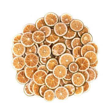 Getrocknete Orangenscheiben LILLEMOR, grün, Ø4-6cm, 250g Getrocknete Orangenscheiben LILLEMOR, grün, Ø4-6cm, 250g