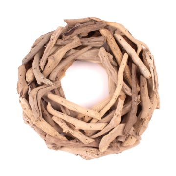 Naturdeko Treibholz Kranz LAURIN, natur, 50cm Naturdeko Treibholz Kranz LAURIN, natur, 50cm