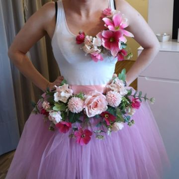 DIY - Faschingskostüm - Pink Flower Fairy