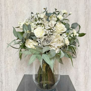 XXL-Auflage vom exklusiven Blumenstrauß Ghita Marine – Kundenwunsch von Seline