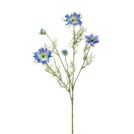 Künstliche Schwarzkümmelblume SEVIN – Ca. 65 Cm, Blau, Ideal Für Deko In Wohnung, Büro & Events