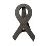 OASIS Black Ideal Nasssteckmasse Schleife GILSON, Bioline Holzunterlage, Aufstellvorrichtung, schwarz, 50,5x33,5x6,5cm