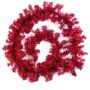 Plastik Edeltannengirlande DOROTHEA, rot, 270cm, Ø20cm