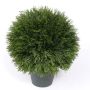Kugelzypresse künstlich SIMONA, im Übertopf, grün, 40cm, Ø30cm