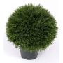 Kugelzypresse künstlich SIMONA, im Übertopf, grün, 45cm, Ø40cm