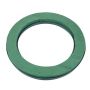 OASIS Nasssteckmasse Kranz LOAH in Naylor Base Papercompound Schale, Anti-Rutsch-Noppen, grün, 5cm, Ø25cm