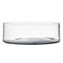Schale ALEXIA aus Glas, transparent, 11cm, Ø34cm