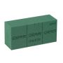 OASIS Ideal Maxlife Nasssteckmasse Ziegel BOZO mit Schneidelinien, grün, 23x11x7,5cm