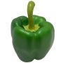 Künstliches Gemüse Paprika REKLA, grün, 8cm, Ø7,5cm
