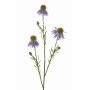 Künstlicher Sonnenhut Zweig CELIO, lila, 70cm, Ø6-7cm